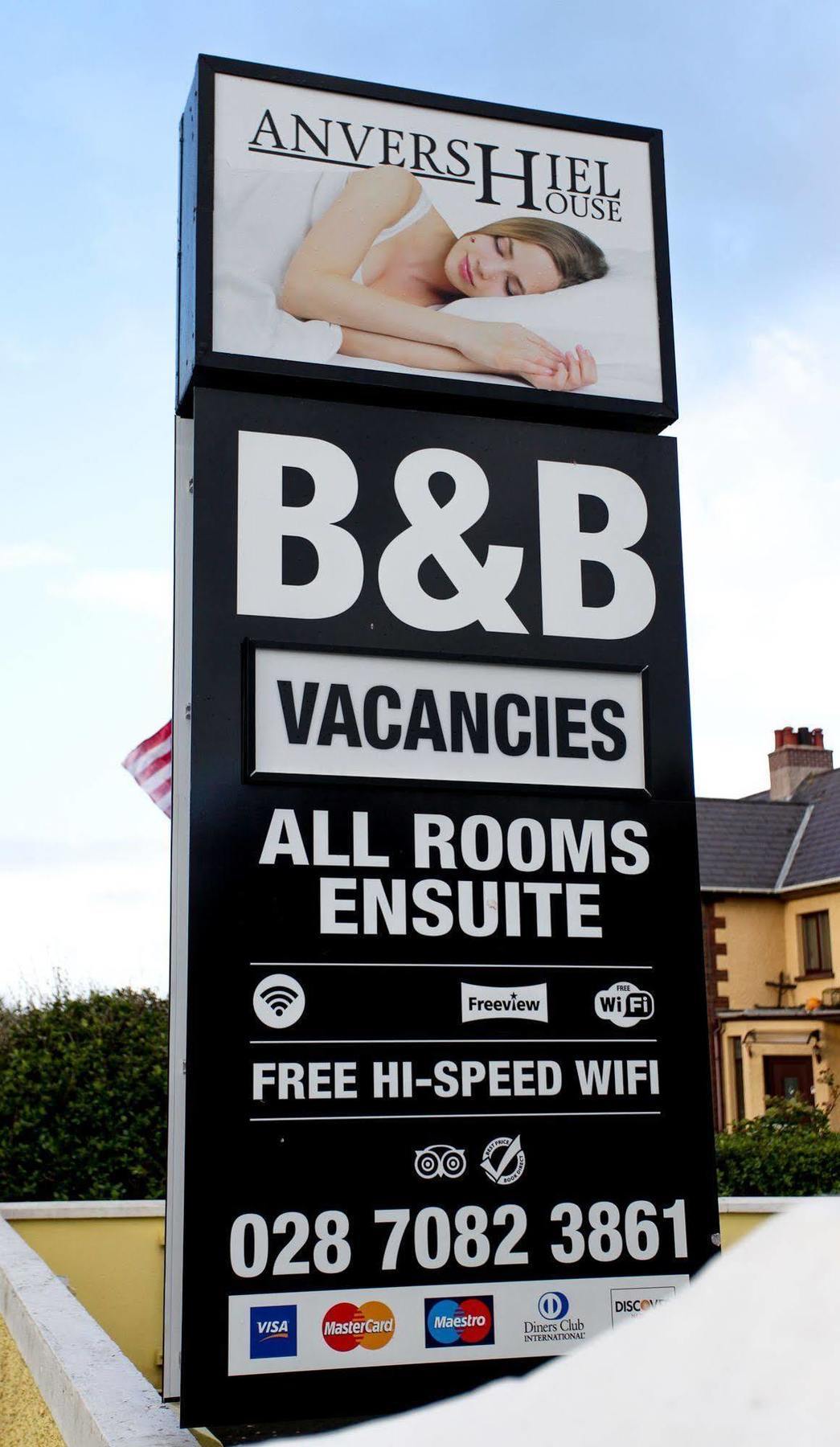 Anvershiel House Portrush Buitenkant foto